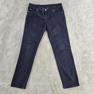 KUT FROM THE KLOTH Jeans womens 8 Blue Denim Dark Wash Skinny Style KP462VSMAI